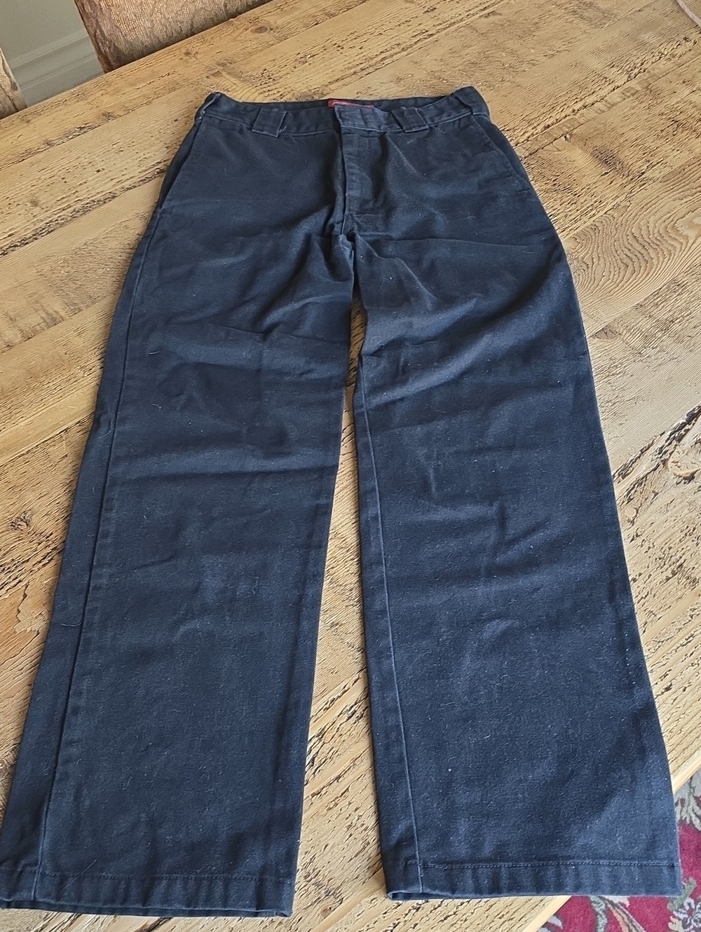 Dickies Black Straight-Leg Chinos